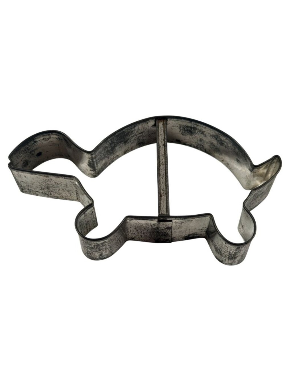 Vintage Turtle Tortoise Shaped Metal Cookie Cutter Dinosaur Kids